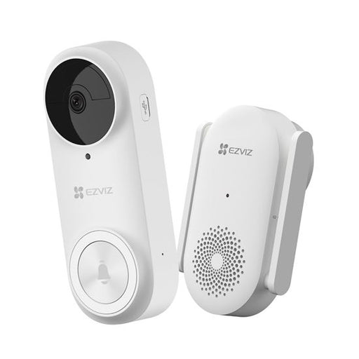 EZVIZ WiFi Battery-Powered Video DoorBell. 176 FoV & 2-Way Talk. 2K (5MP) Res, I