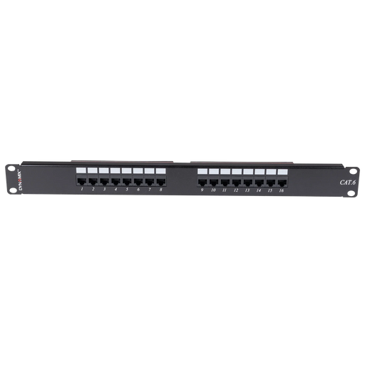 DYNAMIX 16 Port 19'' Cat6 UTP Patch Panel, T568A & T568B Wiring. 1RU. 110x Termi - LX2001 - Homewares, Outdoor, Phone Accessories, Cases, Speakers, Headphones + More -