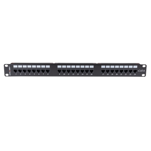 DYNAMIX 24 Port 19'' Cat6 UTP Patch Panel, T568A & T568B Wiring. 1RU. 110x Termi - LX2001 - Homewares, Outdoor, Phone Accessories, Cases, Speakers, Headphones + More -