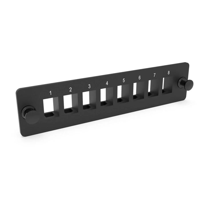 DYNAMIX SC Simplex LC Duplex 8 Port Plate Unloaded 2x Tier Screw less Design - LX2001 - Homewares, Outdoor, Phone Accessories, Cases, Speakers, Headphones + More -
