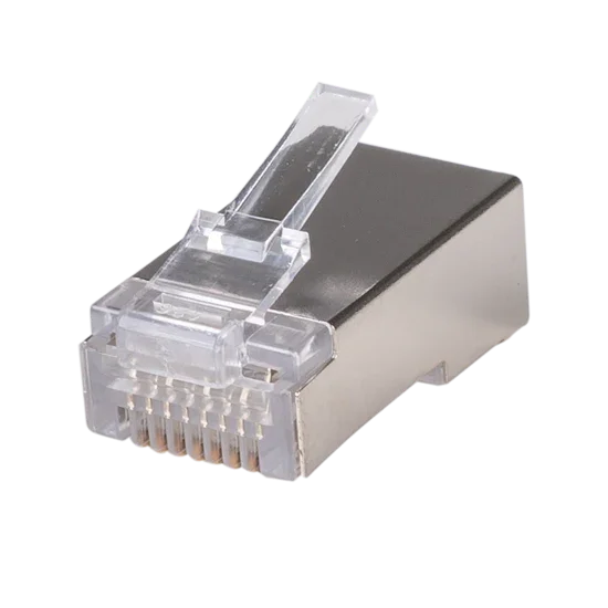 DYNAMIX Cat6 RJ45 20pc Bag, 8P8C Modular Plug 15U'' with insert. (Stranded-Shiel - LX2001 - Homewares, Outdoor, Phone Accessories, Cases, Speakers, Headphones + More -