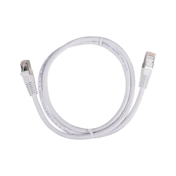 DYNAMIX 0.3m Cat6A S/FTP White Slimline Shielded 10G Patch Lead. 26AWG (Cat6 Aug - LX2001 - Homewares, Outdoor, Phone Accessories, Cases, Speakers, Headphones + More -