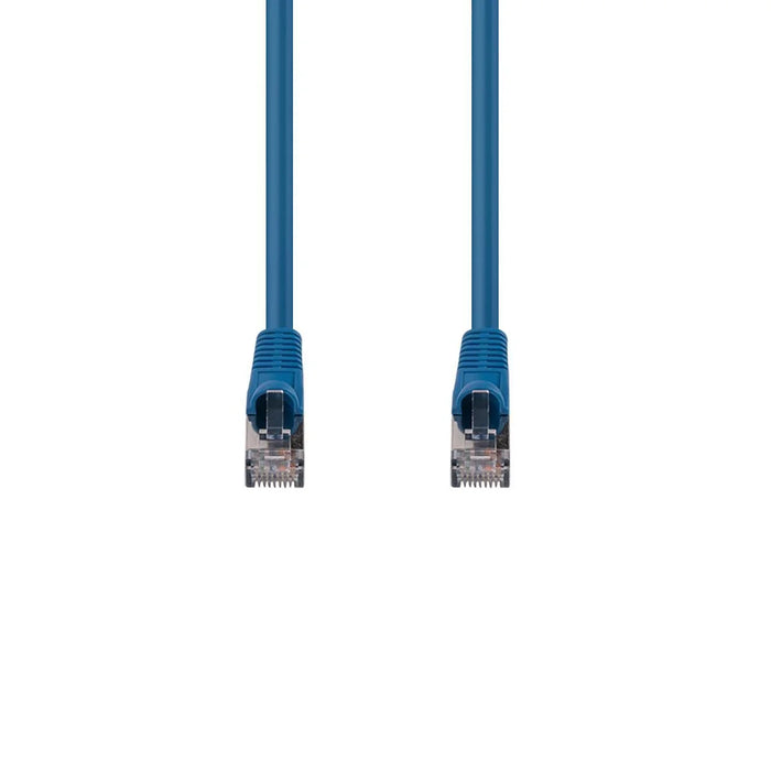 1m Cat6A S/FTP Blue Slimline Shielded 10G Patch Lead. 26AWG (Cat6 Augmented) - LX2001 - Homewares, Outdoor, Phone Accessories, Cases, Speakers, Headphones + More -