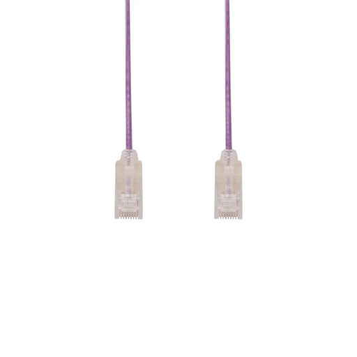 DYNAMIX 0.5m Cat6A 10G Purple Ultra-Slim Component Level UTP Patch Lead (30AWG) - LX2001 - Homewares, Outdoor, Phone Accessories, Cases, Speakers, Headphones + More -