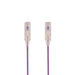 DYNAMIX 1.25m Cat6A 10G Purple Ultra-Slim Component Level UTP Patch Lead (30AWG) - LX2001 - Homewares, Outdoor, Phone Accessories, Cases, Speakers, Headphones + More -