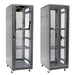DYNAMIX 37RU Server Cabinet 600mm Deep (600 x 600 x 1853mm). Includes 2x Fixed S