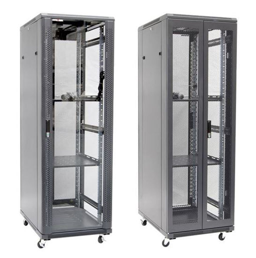 DYNAMIX 37RU Server Cabinet 800mm Deep (600 x 800 x 1853mm). Includes 2x Fixed S