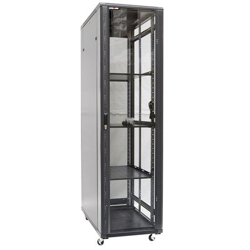 DYNAMIX 42RU Server Cabinet 900mm Deep (600 x 900 x 2077mm). Includes 3x Fixed S