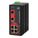 CTC UNION 6 Port Gigabit Unmanaged PoE Switch. -40C~+75C. 6x 10/100/1000Base-T