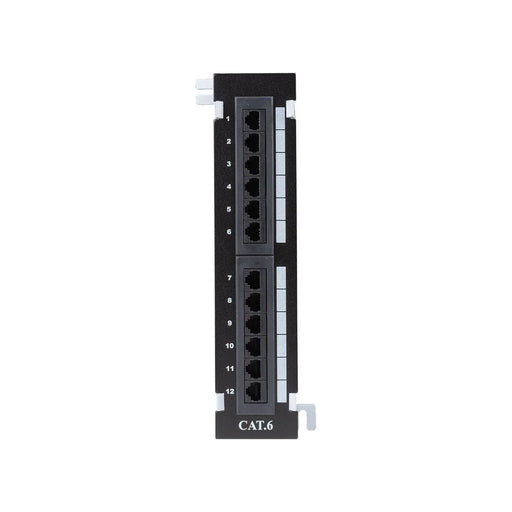 DYNAMIX Mini 1U 12 Port Unloaded Wall Mountable Keystone Patch Panel. - LX2001 - Homewares, Outdoor, Phone Accessories, Cases, Speakers, Headphones + More -
