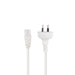 2M 2-Pin plug to C7 Figure 8 connector 7.5A. SAA power cord 0.75mm LX2001