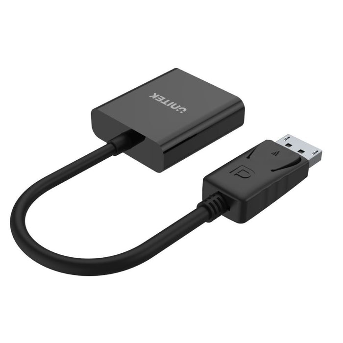 UNITEK 1080P DisplayPort to HDMI FHD Adapter with 20cm Cable. Supports PC Res up