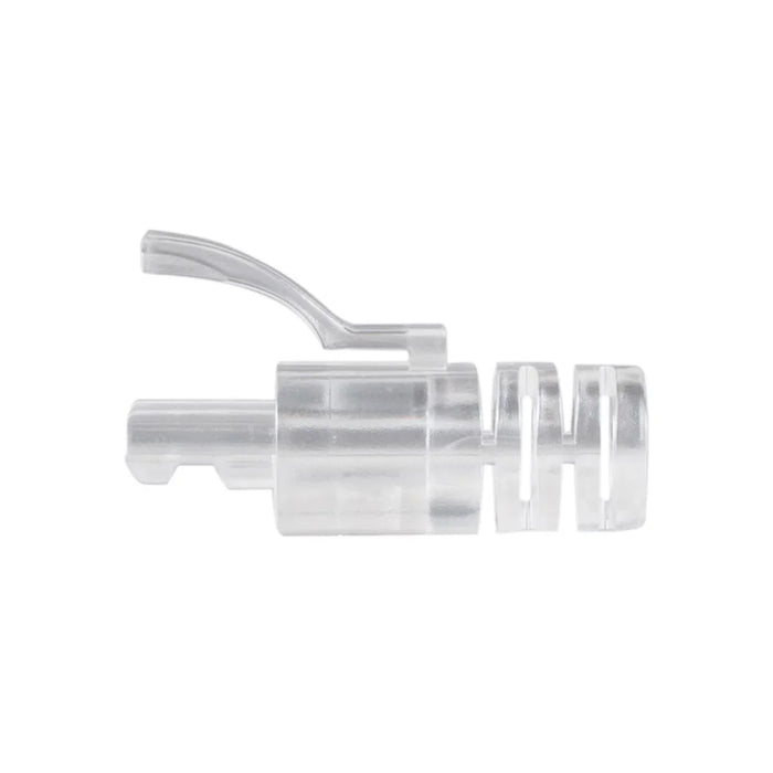 DYNAMIX Cat5e UTP Strain Relief Boot with Latch Protection. Transparent. OD: 0.5 - LX2001 - Homewares, Outdoor, Phone Accessories, Cases, Speakers, Headphones + More -