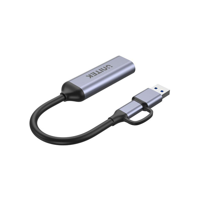 UNITEK USB-C to HDMI Adapter. Supports Resolution up to 4K@30Hz. Includes Both U