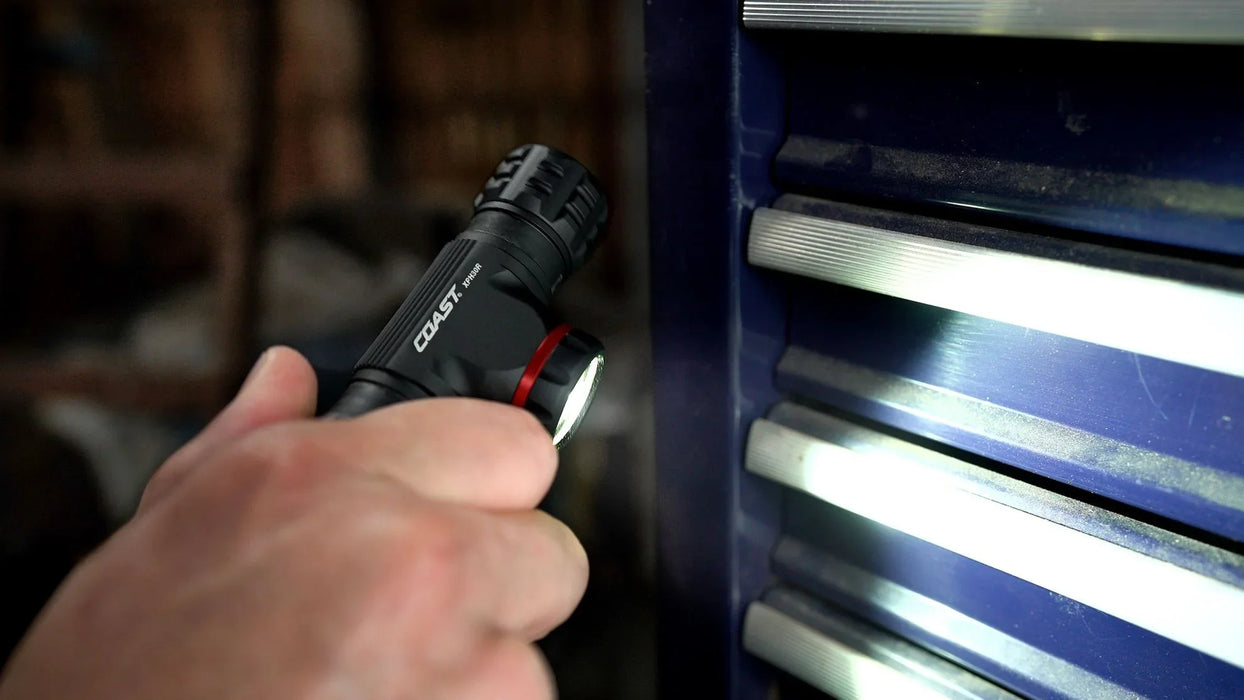 COAST LED Headlamp with Dual-Power Rechargeable Battery & 1000 Lumens. Battery L - LX2001 - Homewares, Outdoor, Phone Accessories, Cases, Speakers, Headphones + More -