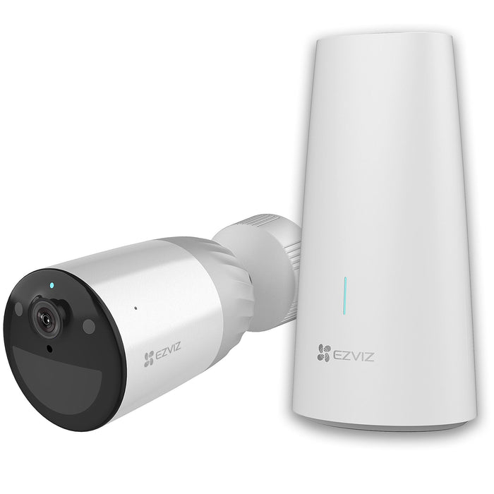 EZVIZ 4MP Single Camera Wire-Free Security Kit. Includes 1x Base Station & 1x BC