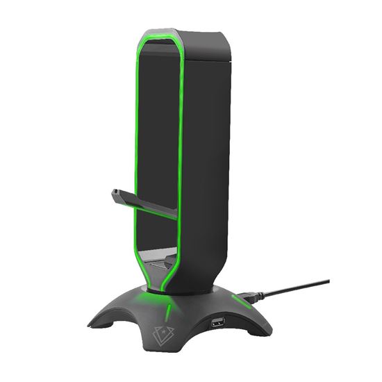 VERTUX Multi-Purpose Mouse Bungee with Headphone Stand & USB Hub. High Speed USB