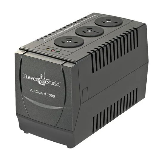POWERSHIELD VoltGuard AVR 1500VA / 750W with 3x 3 Pin Outlet Sockets. Protects A - LX2001 - Homewares, Outdoor, Phone Accessories, Cases, Speakers, Headphones + More -