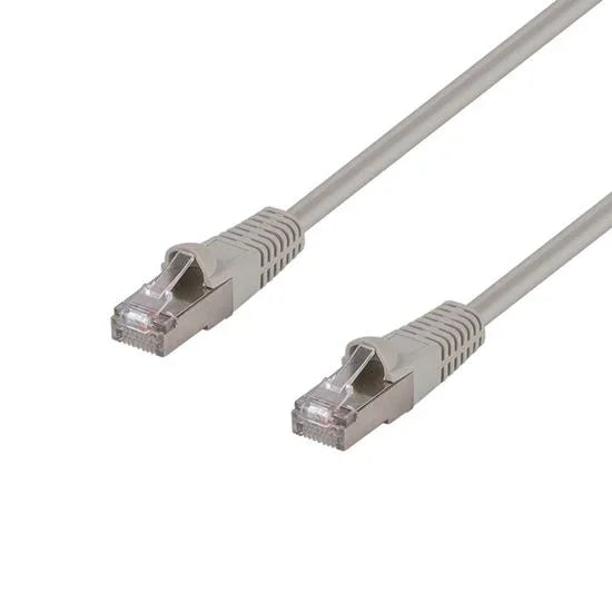 DYNAMIX 0.75m Cat6A S/FTP Beige Slimline Shielded 10G Patch Lead. 26AWG Cat6 - LX2001 - Homewares, Outdoor, Phone Accessories, Cases, Speakers, Headphones + More -