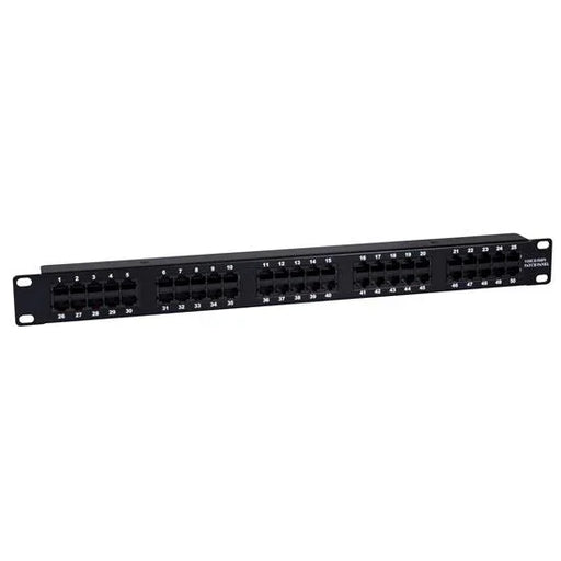 DYNAMIX 50 Port 19'' Voice Rated Patch Panel Unshielded. Cat3 Rated, Active pins - LX2001 - Homewares, Outdoor, Phone Accessories, Cases, Speakers, Headphones + More -
