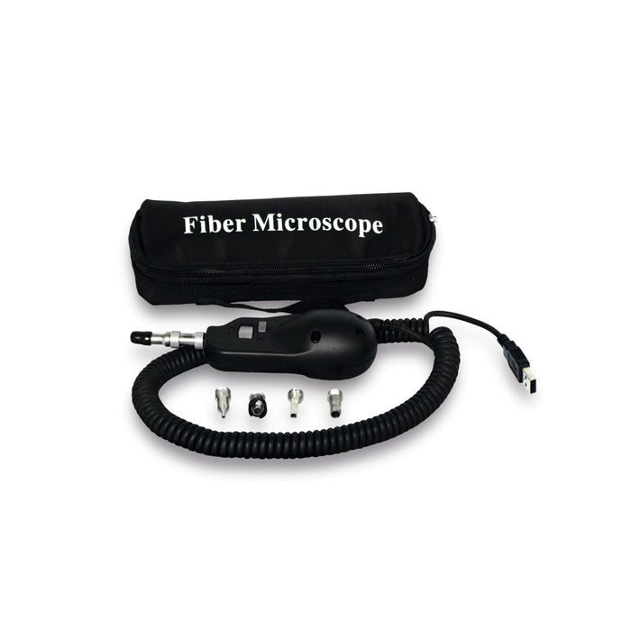 WIREXPERT Digital Fiber Microscope Inspection Kit. Connect via USB. Includes Tip