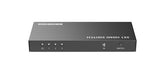 LENKENG 4K 3-In-1-Out HDMI HDR Switch. Support 12 bit full HD video, 3D video an