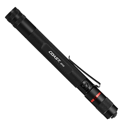 COAST LED Inspection Re-chargable Penlight with Pocket Clip. 385 Lumens, Twist F