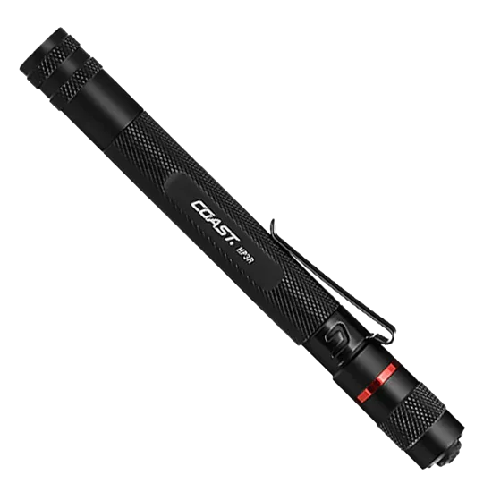 COAST LED Inspection Re-chargable Penlight with Pocket Clip. 385 Lumens, Twist F - LX2001 - Homewares, Outdoor, Phone Accessories, Cases, Speakers, Headphones + More -