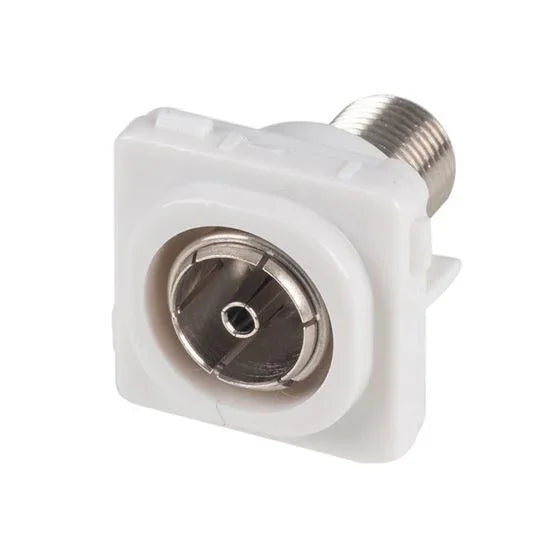 AMDEX PAL to F Connector insert for AMDEX Face Plates. AMDEX style. - LX2001 - Homewares, Outdoor, Phone Accessories, Cases, Speakers, Headphones + More -