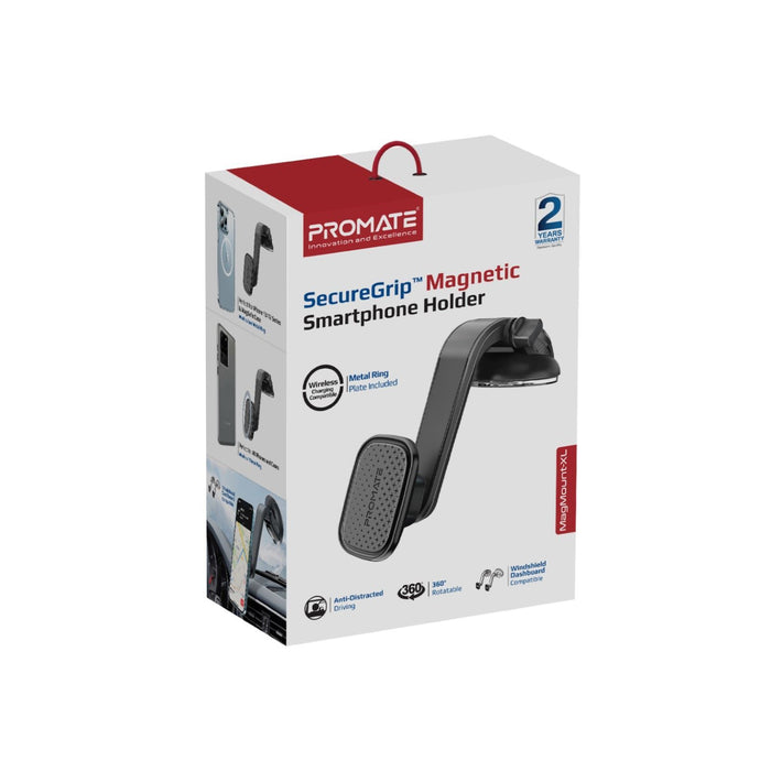 PROMATE Universal 360 Cradleless Magnetic Car Mount for Smartphones. Secure Anti