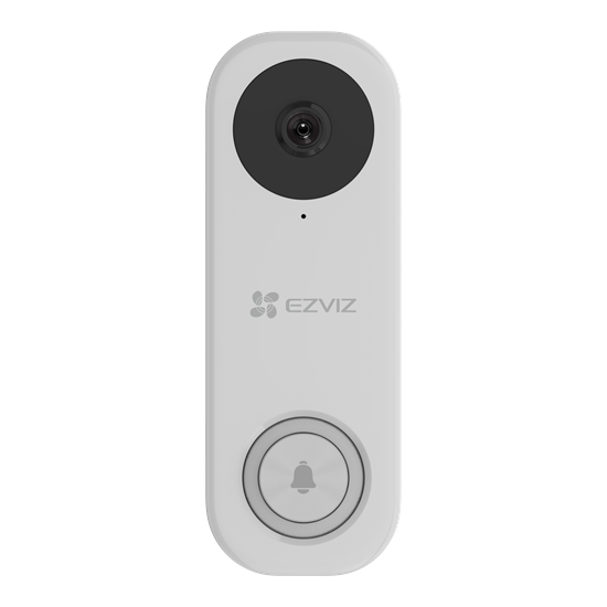 EZVIZ WiFi Video Doorbell (Wired) with 176 FoV & 2-Way Talk. 2K (5MP) Res, IR Vi