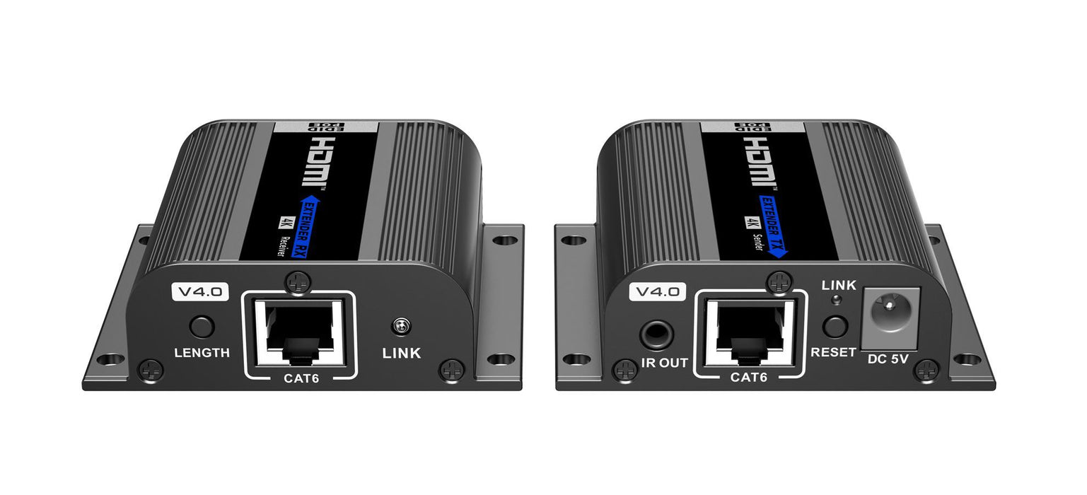 LENKENG HDMI & IR Extender Kit over Cat6 with EDID switch. Local HDMI connection