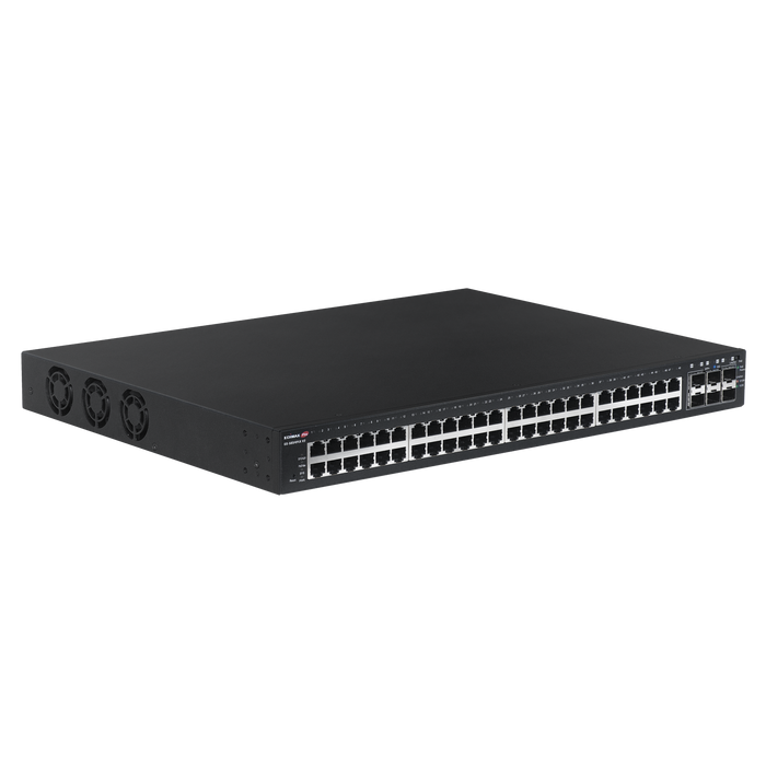EDIMAX 54-Port Gigabit PoE+ Long Range Web Smart Switch. 48 Gigabit Ethernet PoE