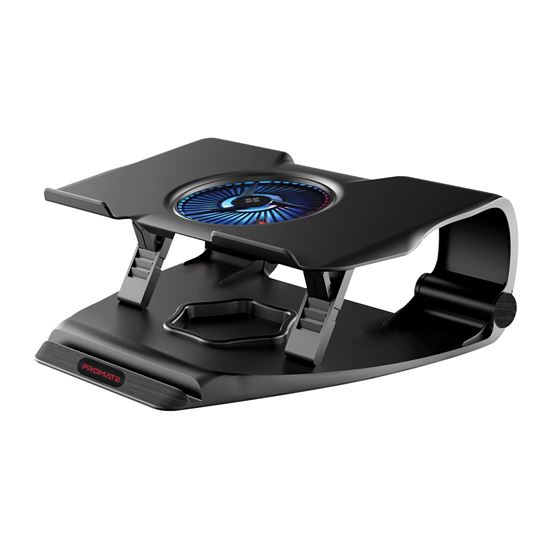 PROMATE Adjustable Laptop Stand for up to 17" Notebooks with Built-in Powerful C