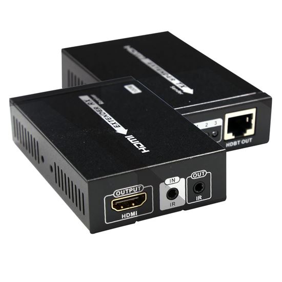 LENKENG HDBaseT HDMI Extender over Single Cat5e/6 cable up to 100m. Extends HDMI