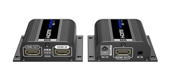 LENKENG HDMI & IR Extender Kit over Cat6 with EDID switch. Local HDMI connection