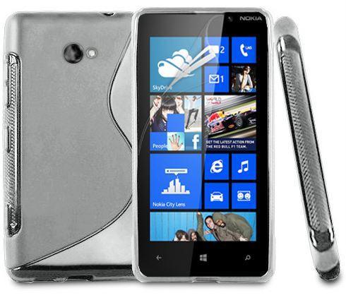 Nokia Lumia 820 Case + Screen Protector - LX2001 - Homewares, Outdoor, Phone Accessories, Cases, Speakers, Headphones + More -