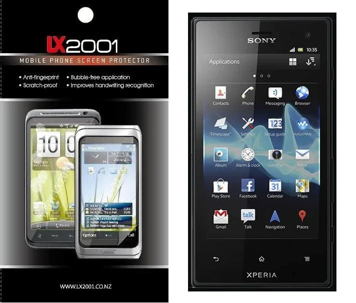Sony Xperia Acro S Rubber Case + Screen Protector - LX2001 - Homewares, Outdoor, Phone Accessories, Cases, Speakers, Headphones + More -
