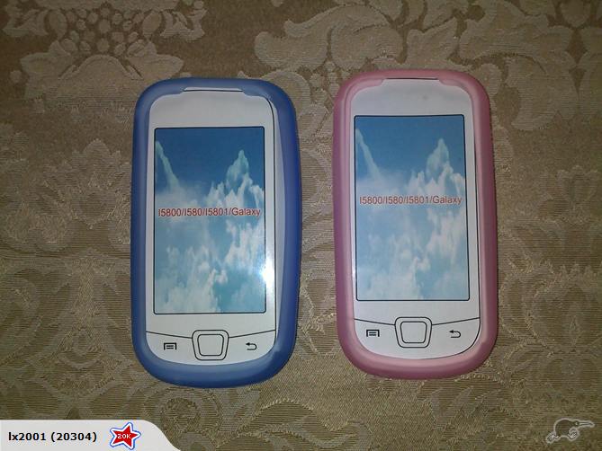 Samsung 580 Case Blue Pink