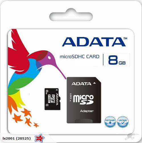 8GB MICRO SD CARD