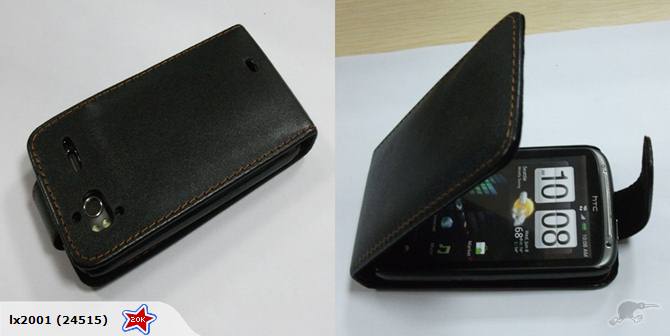 HTC Sensation Flip Leather Case