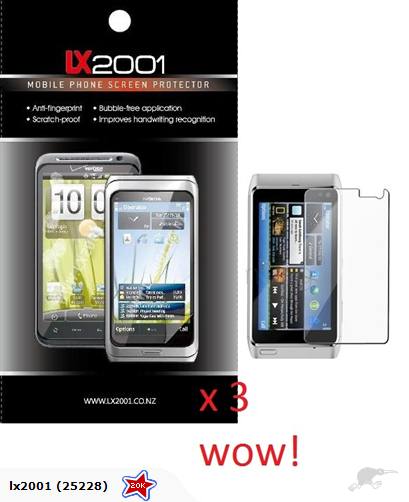 3 x Nokia N8 Screen Protector Film / Guard