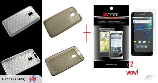 LG Optimus 2X P990 TPU Gel Case + SP
