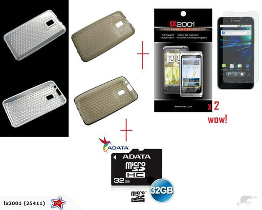 LG Optimus 2X P990 TPU Gel Case SP 32GB Micro SD