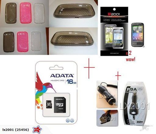 HTC Desire S Case SP 16GB Micro SD Card Charger