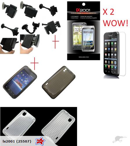 LG Optimus Black Deal - Case SPs Car Kit Holder