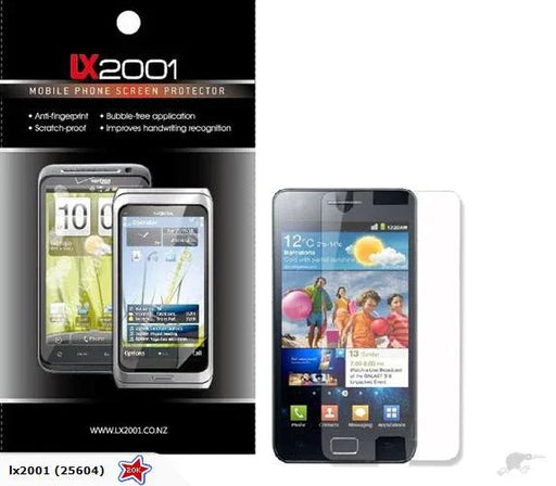 Samsung Galaxy S2 i9100 Screen Protector Guard - LX2001 - Homewares, Outdoor, Phone Accessories, Cases, Speakers, Headphones + More -