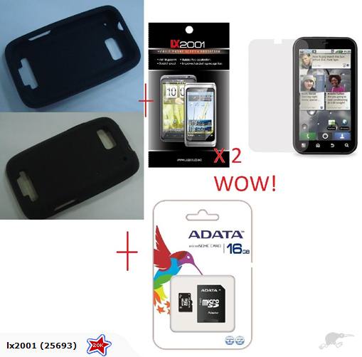 Motorola Defy Case SP 16GB Micro SD Card