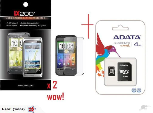 HTC Incredible S SP 4GB Micro SD - LX2001 - Homewares, Outdoor, Phone Accessories, Cases, Speakers, Headphones + More -