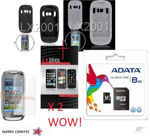 Nokia C7 Case SP 8GB sd Card - LX2001 - Homewares, Outdoor, Phone Accessories, Cases, Speakers, Headphones + More -